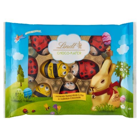 Lindt Biedronki i pszczółki z czekolady mlecznej nadziewanej 100 g