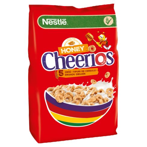 Nestlé Cheerios Miodowy  Płatki śniadaniowe 450 g