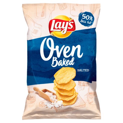 Lay's Oven Baked Pieczone formowane chipsy ziemniaczane solone 110g