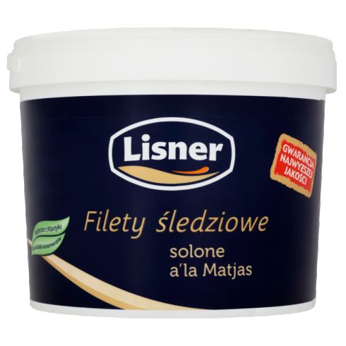 Lisner Filety śledziowe solone a'la Matjas 5000 g