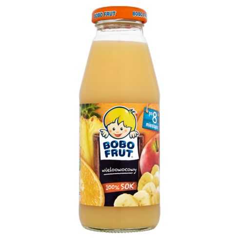 Bobo Frut 100% sok wieloowocowy po 8 miesiącu 300 ml