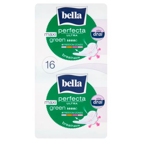 Bella Perfecta Ultra Maxi Green Podpaski higieniczne 16 sztuk