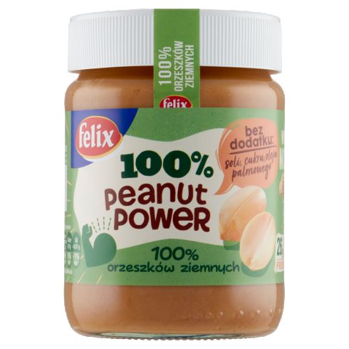 Felix Peanut Power 100% Pasta orzechowa 350 g