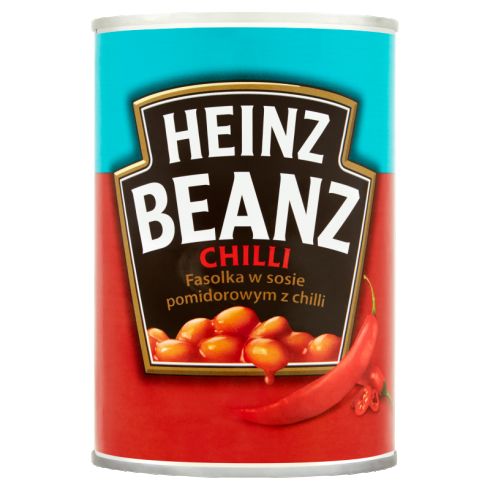 Heinz Beanz Fasolka w sosie pomidorowym z chilli 390 g