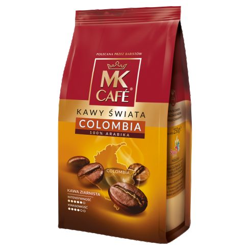 MK Café Kawy Świata Colombia Kawa ziarnista 250 g