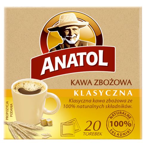 Anatol Kawa zbożowa klasyczna 84 g (20 torebek)