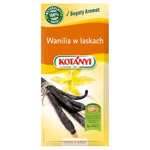 Kotanyi Wanilia w laskach 2,5 g