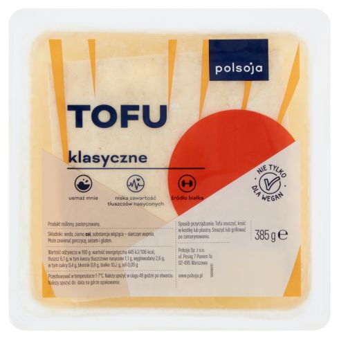 Polsoja Tofu klasyczne 385 g