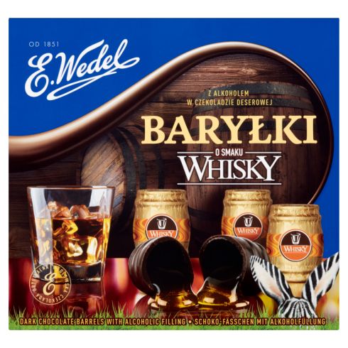 E. Wedel Baryłki o smaku whisky 200 g