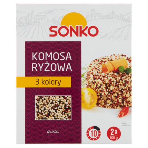 Sonko Komosa ryżowa 3 kolory 200 g (2 x 100 g)