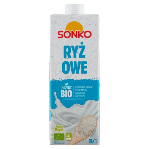Sonko Bio Napój ryżowy 1 l