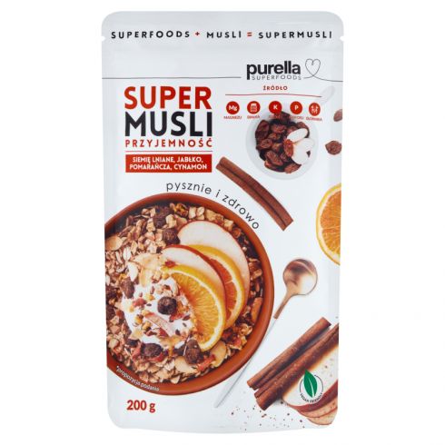 Purella Superfoods Supermusli przyjemność 200 g