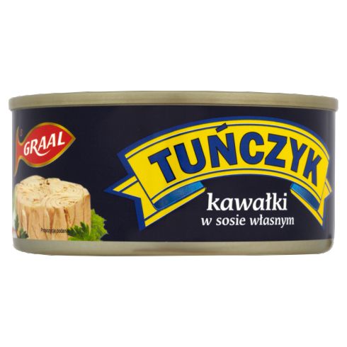 GRAAL Tuńczyk kawałki w sosie własnym 170 g