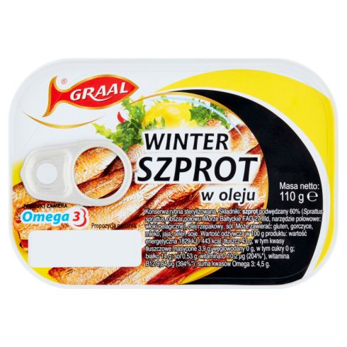GRAAL Winter Szprot w oleju 110 g