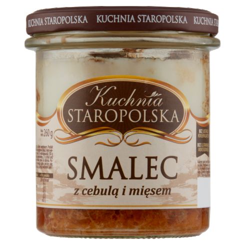 Kuchnia Staropolska Smalec z cebulą i mięsem 260 g
