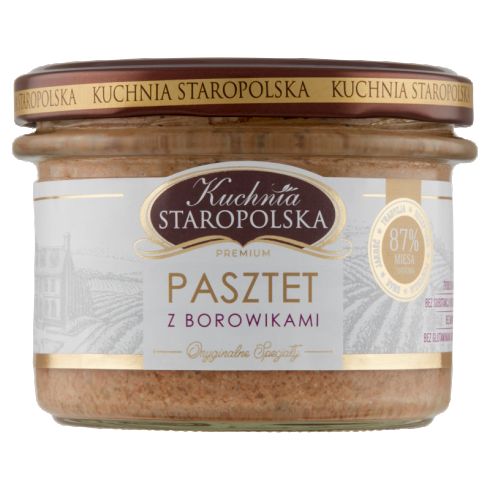 Kuchnia Staropolska Premium Pasztet z borowikami 160 g