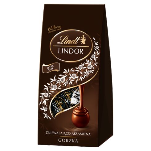 Lindt Lindor Praliny z gorzkiej czekolady 60% kakao 100G