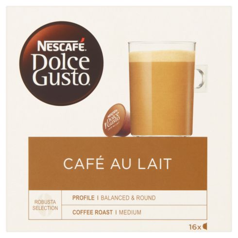 Nescafé Dolce Gusto Café au Lait Kawa w kapsułkach 160 g (16 x 10 g)