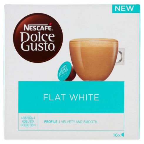 Nescafé Dolce Gusto Flat White Mleko i kawa w kapsułkach 187,2 g