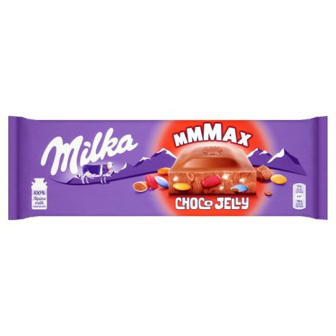 Milka Mmmax Czekolada mleczna Choco Jelly 250 g