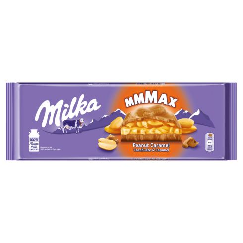 Milka Mmmax Czekolada mleczna Peanut Caramel 276 g