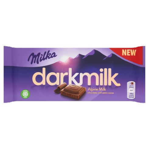 Milka Darkmilk Czekolada mleczna 85 g