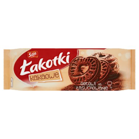 San Łakotki Herbatniki kakaowe 168 g