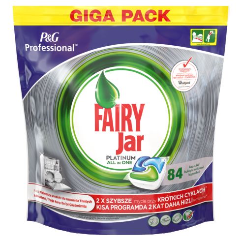 Fairy Jar Professional Platinum Kapsułki do zmywarki 84 sztuki