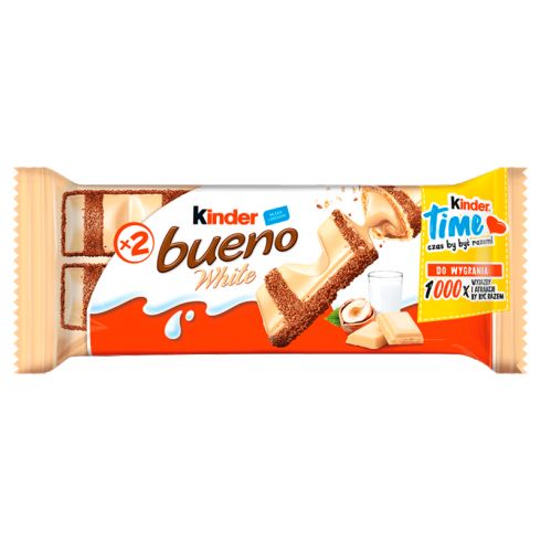 Kinder Bueno White Wafel w białej czekoladzie  39 g