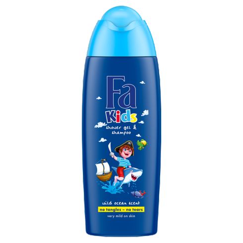 Fa Kids Wild Ocean Żel pod prysznic i szampon 250 ml