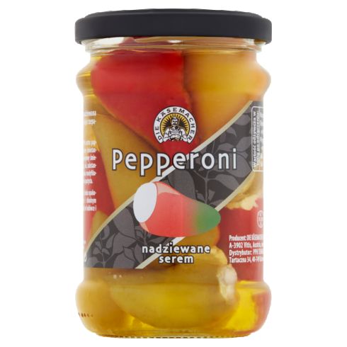 Die Kasemacher Pepperoni nadziewane serem 250 g