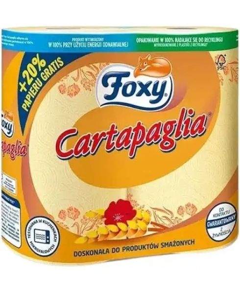 Foxy Cartapaglia Ręcznik kuchenny 2 rolki