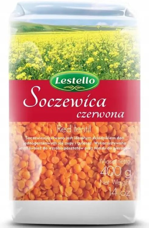 Lestello soczewica czerwona 400g