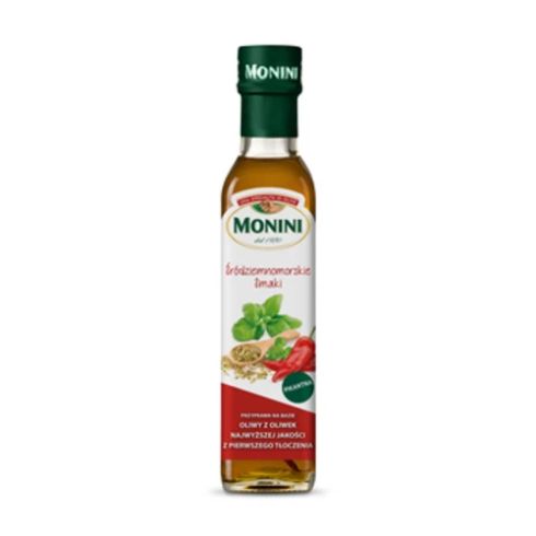 Monini przyprawa na bazie oliwy z oliwek ev-śródziemnomorskie smaki 250ml