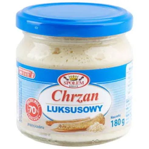 Chrzan luksusowy 180g Społem