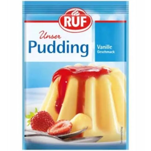 Ruf Pudding Budyń waniliowy 5szt w opakowaniu 185g