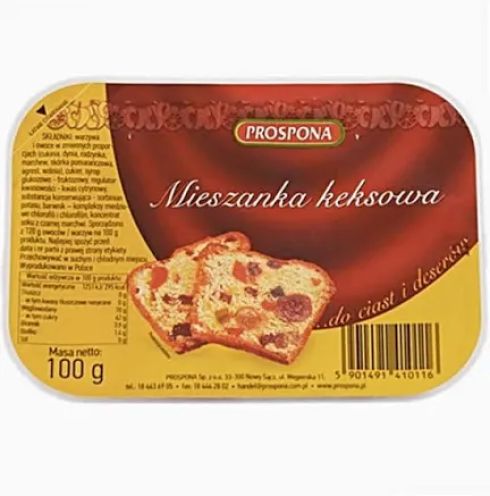 Prospona Kandyzowana Mieszanka keksowa 100 g