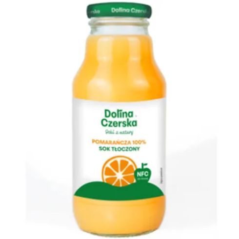 Dolina Czerska sok nfc pomarańczowy 100% szkło 330ml