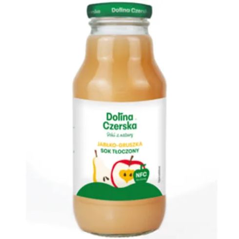 Dolina Czerska- sok nfc jabłko-gruszka 100% szkło 330ml