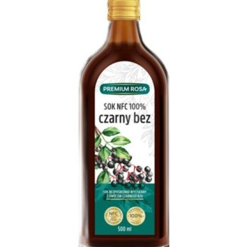 Nasze domowe sok nfc z czarnego bzu 500ml