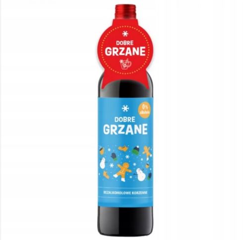 Dobre grzane czerwone bezalkoholowe 0,75ml