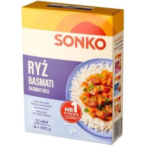 Sonko Ryż basmati 400 g (4 x 100 g)