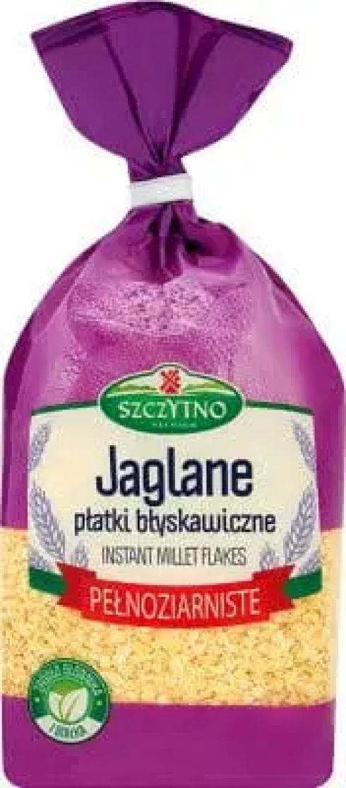 Szczytno płatki pełnoziarniste jaglane 400g