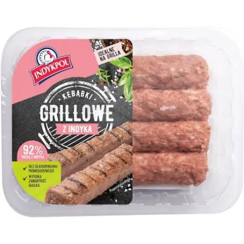 Kebabki grillowe z mięsa indyka 360g Indykpol