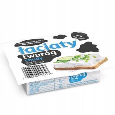 Twaróg łaciaty chudy kostka 250g