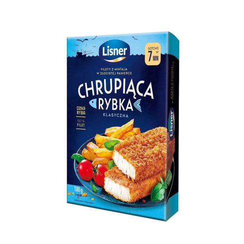 Chrupiąca rybka klasyczna 180g Lisner