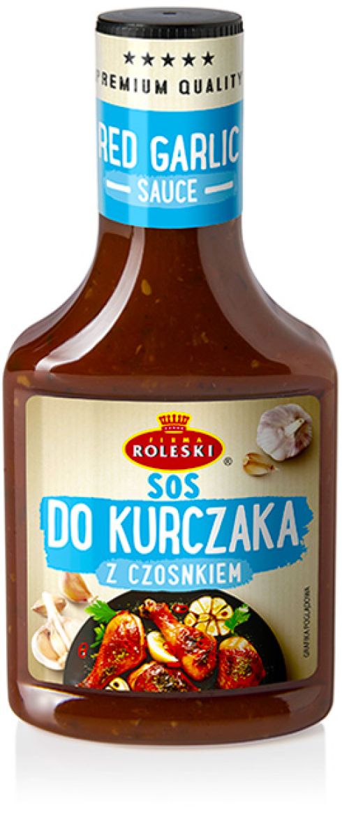 Roleski sos do kurczaka z czosnkiem 350g