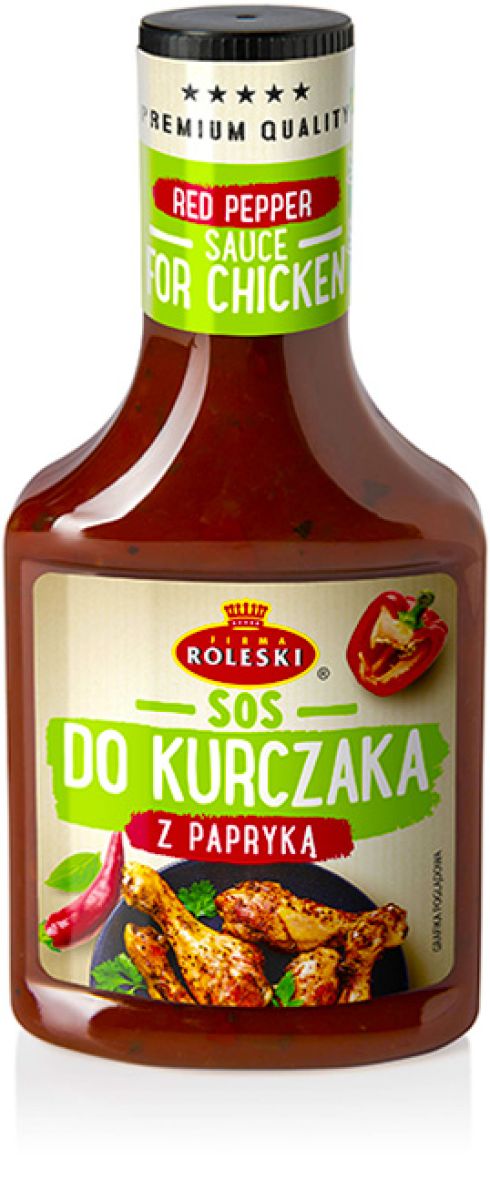 Roleski sos do kurczaka z papryką 350g