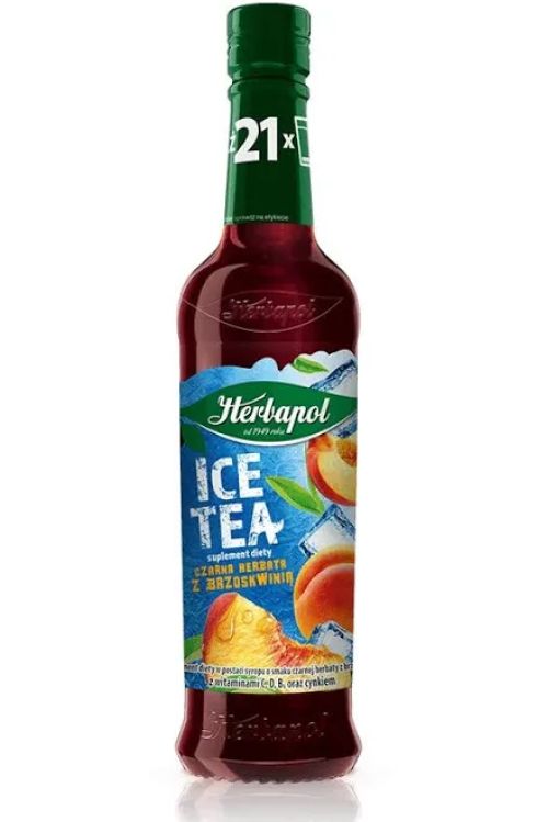 Herbapol syrop ice tea herbata z brzoskwinią 420ml