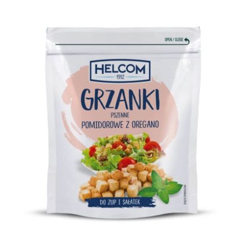 Grzanki pszenne pomidorowe z oregano 100 g HELCOM